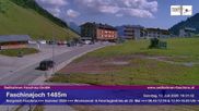 Archiviertes Webcam Bild: Faschina Pass, Talstation Stafelalpbahn am 12.07.2026 um 16:05 Uhr