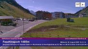 Archiviertes Webcam Bild: Faschina Pass, Talstation Stafelalpbahn am 26.08.2026 um 10:09 Uhr