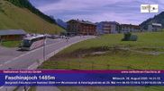 Archiviertes Webcam Bild: Faschina Pass, Talstation Stafelalpbahn am 26.08.2026 um 14:09 Uhr