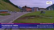 Archiviertes Webcam Bild: Faschina Pass, Talstation Stafelalpbahn am 26.08.2026 um 16:09 Uhr