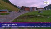 Archiviertes Webcam Bild: Faschina Pass, Talstation Stafelalpbahn am 26.08.2026 um 18:09 Uhr