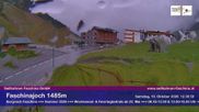 Archived webcam image showing Faschina Pass, base station 
