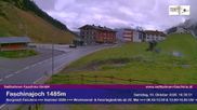 Archived webcam image showing Faschina Pass, base station 