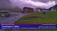 Archived webcam image showing Faschina Pass, base station 