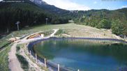 Archived webcam image showing Reservoir Schneeberg and Chair lift Schneeberg on 2 Aug 2026 at 00:43