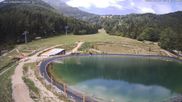 Archived webcam image showing Reservoir Schneeberg and Chair lift Schneeberg on 2 Aug 2026 at 12:43