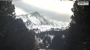 Archived webcam image showing Sun deck Wellness Hütte Heidialm at Falkert on 27 Mar 2026 at 18:41