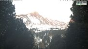 Archived webcam image showing Sun deck Wellness Hütte Heidialm at Falkert on 8 Apr 2026 at 06:49