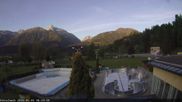 Archived webcam image showing Aquarena Outside area on 3 May 2026 at 06:33
