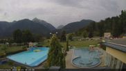 Archived webcam image showing Aquarena Outside area on 1 Aug 2026 at 08:19