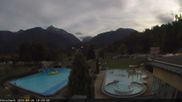 Archived webcam image showing Aquarena Outside area on 26 Aug 2026 at 18:19
