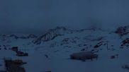Archiviertes Webcam Bild: Pitztaler Gletscher: Bergstation Gletscherexpress am 12.04.2026 um 20:28 Uhr