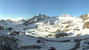 Archiviertes Webcam Bild: Pitztaler Gletscher: Bergstation Gletscherexpress am 28.05.2026 um 07:19 Uhr