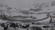 Archived webcam image showing Gletscherexpress top station on 10 Jun 2026 at 06:56