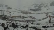 Archived webcam image showing Gletscherexpress top station on 10 Jun 2026 at 08:56