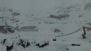 Archived webcam image showing Gletscherexpress top station on 10 Jun 2026 at 10:56