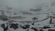 Archived webcam image showing Gletscherexpress top station on 10 Jun 2026 at 16:56
