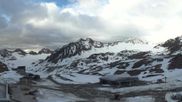 Archived webcam image showing Gletscherexpress top station on 15 Jun 2026 at 07:01