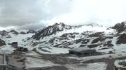 Archived webcam image showing Gletscherexpress top station on 15 Jun 2026 at 08:01