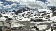 Archived webcam image showing Gletscherexpress top station on 15 Jun 2026 at 12:01