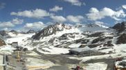 Archived webcam image showing Gletscherexpress top station on 15 Jun 2026 at 18:01