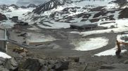 Archived webcam image showing Gletscherexpress top station on 17 Jun 2026 at 12:12