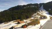 Archived webcam image showing Alpspitzbahn - middle station on 26 Feb 2026 at 14:41