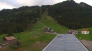 Archived webcam image showing Alpspitzbahn - middle station on 7 May 2026 at 07:56