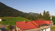 Archived webcam image showing Alpspitzbahn - middle station on 4 Aug 2026 at 08:15
