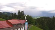 Archived webcam image showing Alpspitzbahn - middle station on 26 Aug 2026 at 08:32