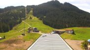 Archived webcam image showing Alpspitzbahn - middle station on 26 Aug 2026 at 12:32