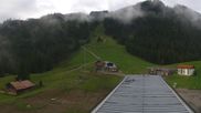 Archived webcam image showing Alpspitzbahn - middle station on 14 Sep 2026 at 08:36