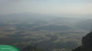 Archived webcam image showing mount Petzen on 25 May 2026 at 07:49