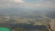 Archiviertes Webcam Bild: Petzen - Blick ins Tal nach Völkermarkt am 12.07.2026 um 12:31 Uhr