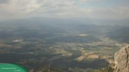 Archiviertes Webcam Bild: Petzen - Blick ins Tal nach Völkermarkt am 12.07.2026 um 16:31 Uhr