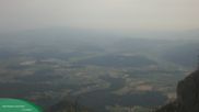 Archived webcam image showing mount Petzen on 14 Jul 2026 at 08:28