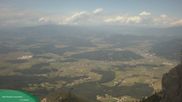 Archiviertes Webcam Bild: Petzen - Blick ins Tal nach Völkermarkt am 26.08.2026 um 14:13 Uhr