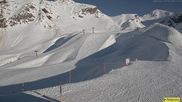 Archived webcam image showing Top station of the Pancani chair lift on 26 Feb 2026 at 16:53