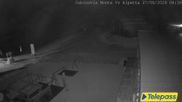 Archived webcam image showing Base station of the Cabainaira skilift on 27 Aug 2026 at 04:20