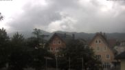 Archived webcam image showing Town Hall Square of Sonthofen (Allgäu) on 27 Jul 2026 at 14:36