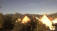 Archived webcam image showing Town Hall Square of Sonthofen (Allgäu) on 13 Sep 2026 at 08:43