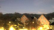 Archived webcam image showing Town Hall Square of Sonthofen (Allgäu) on 16 Oct 2026 at 07:21