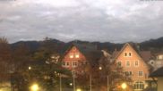 Archived webcam image showing Town Hall Square of Sonthofen (Allgäu) on 27 Oct 2026 at 06:56