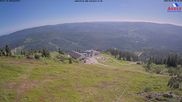 Archived webcam image showing Großer Arber mountain (east) on 28 May 2026 at 08:03