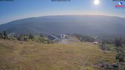 Archived webcam image showing Großer Arber mountain (east) on 14 Aug 2026 at 07:00