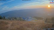 Archived webcam image showing Großer Arber mountain (east) on 19 Sep 2026 at 07:55