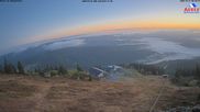 Archived webcam image showing Großer Arber mountain (east) on 12 Oct 2026 at 07:15