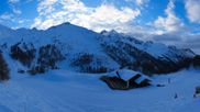 Archived webcam image showing Gipfelpanorama Serre Chevalier on 15 Mar 2026 at 18:47