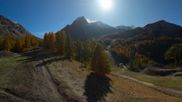 Archived webcam image showing Gipfelpanorama Serre Chevalier on 22 Oct 2026 at 00:31