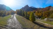 Archived webcam image showing Gipfelpanorama Serre Chevalier on 22 Oct 2026 at 12:31